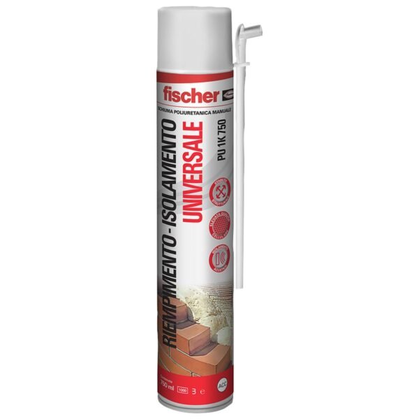 Schiuma poliuretanica universale multiuso per uso manuale PU 1K 750